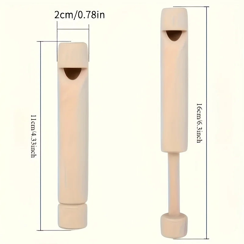 Handmade Solid Wood Bird Song Tube – Portable Birdsong Caller Wooden Bird Caller SPOT