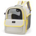 Foldable Breathable Mesh Pet Carrier Backpack – Dog & Cat Pet Carrier Backpack SPOT Yellow