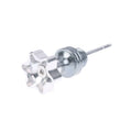 Universal Motorcycle Oil Dipstick Filler Cap – Aluminum Alloy Oil Dipstick Cap SPOT Silver