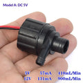 Mini Brushless Submersible Pump DC 5V 12V 24V – Silent & Sealed Submersible Water Pump SPOT 01