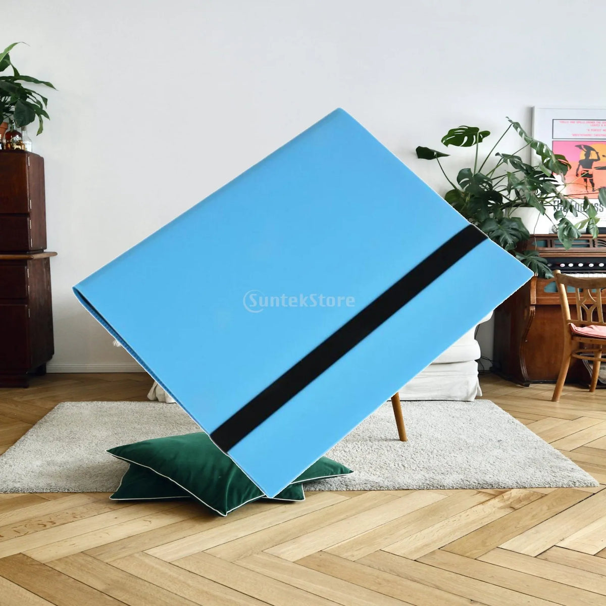 Trading Cards Binder 4-Pocket Album – 160 Card Storage Trading Card Binder SPOT