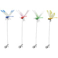 Artificial Dragonfly Clip Garden Ornaments – Multicolor Garden Ornament Clip SPOT Multicolor 4Pcs