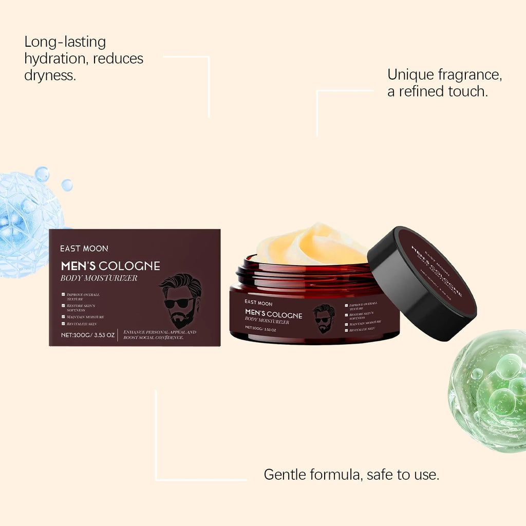 Men's Collagen Body Moisturizer – Woody Scented Body Lotion Body Moisturizer SPOT