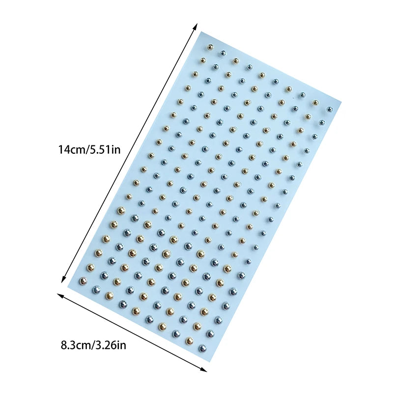 Self-Adhesive Rhinestone Face Gems – Non-Piercing Body Stickers Body Gem Stickers SPOT