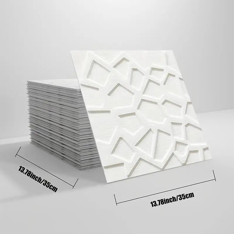 3D Foam Wall Panels – Peel & Stick Waterproof PE Tiles 3D Wall Panels SPOT