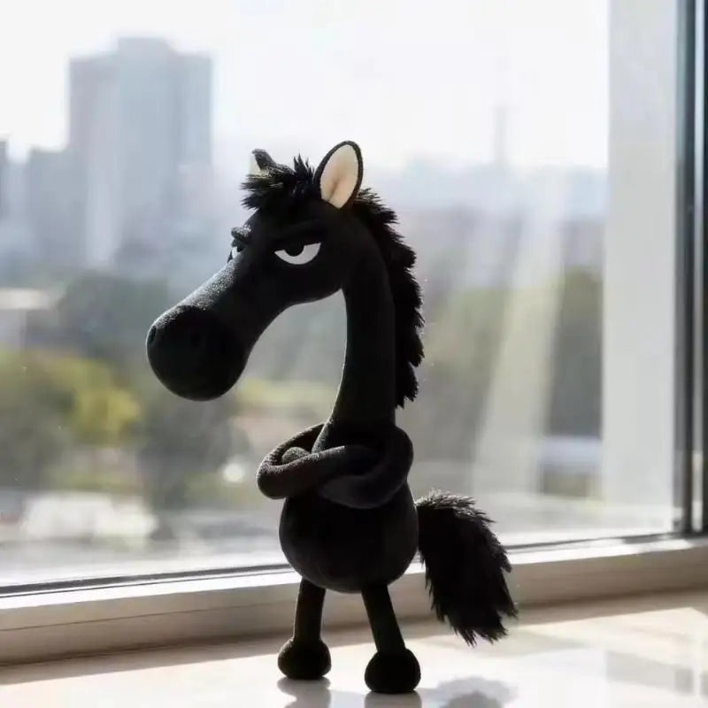 Plush Pony Keychain – Year of the Horse Cartoon Mascot Toy Plush Keychain SPOT