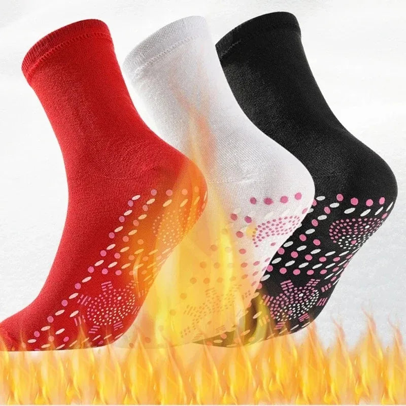 Tourmaline Self-Heating Thermal Socks – 1, 3 or 5 Pairs Thermal Socks SPOT