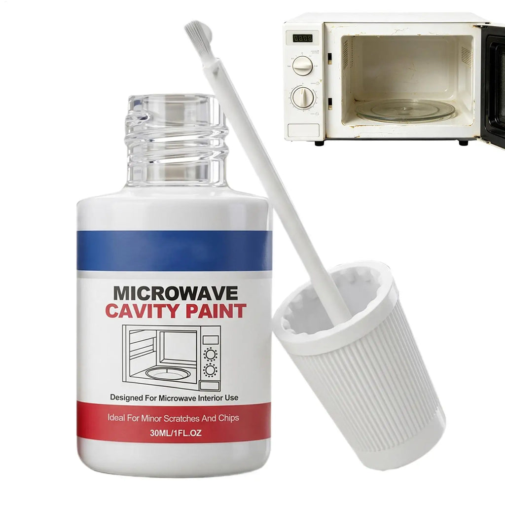 30ml Microwave Interior Cavity Paint – High Gloss Touch-Up Coat Appliance Touch-Up Paint SPOT