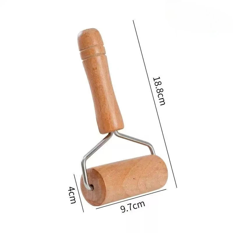 T-Shape Wooden Rolling Pin – Pastry & Dough Roller for Baking Wooden Rolling Pin SPOT rolling pin