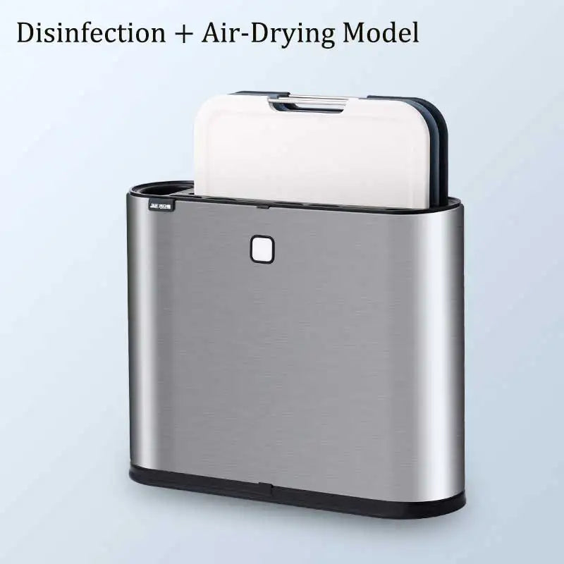 DUTRIEUX UV Knife & Cutting Board Sterilizer Drying Rack UV Sterilizer Knife Rack SPOT Silver