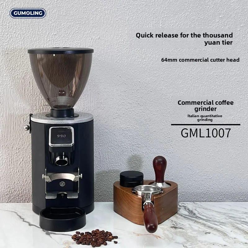 Electric Flat Burr Coffee Grinder – 64mm, 800g, Touch Control Burr Coffee Grinder SPOT
