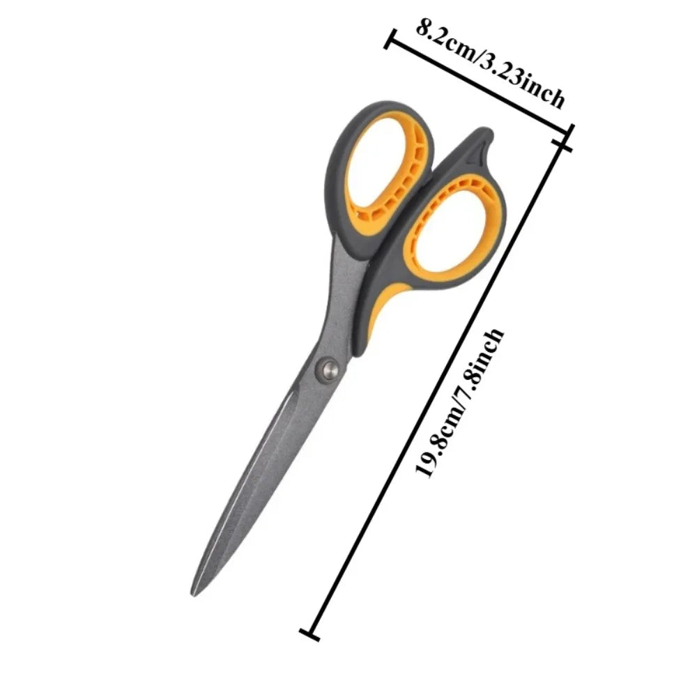 Teflon Non-Stick Scissors – Stainless Steel Craft Shears Craft Scissors SPOT 1PC