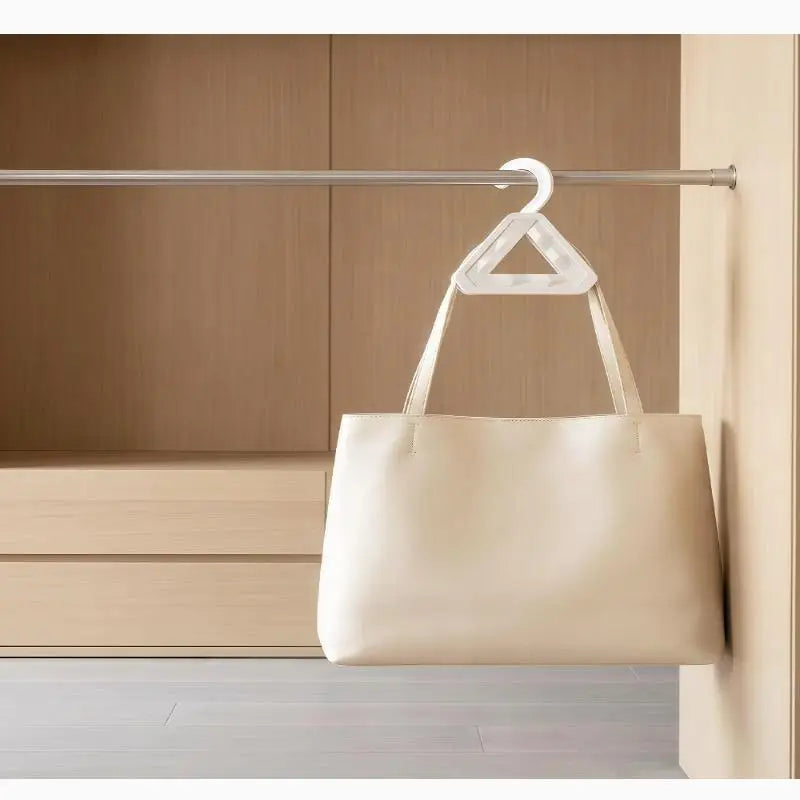 Macaron ABS Triangle Bag Hanger – Closet Wardrobe Organizer Bag Hanger Hook SPOT