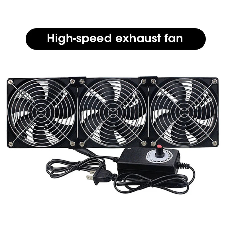 Exhaust Cooling Fan with Switch Cable for PC Server & Router PC Exhaust Cooling Fan SPOT