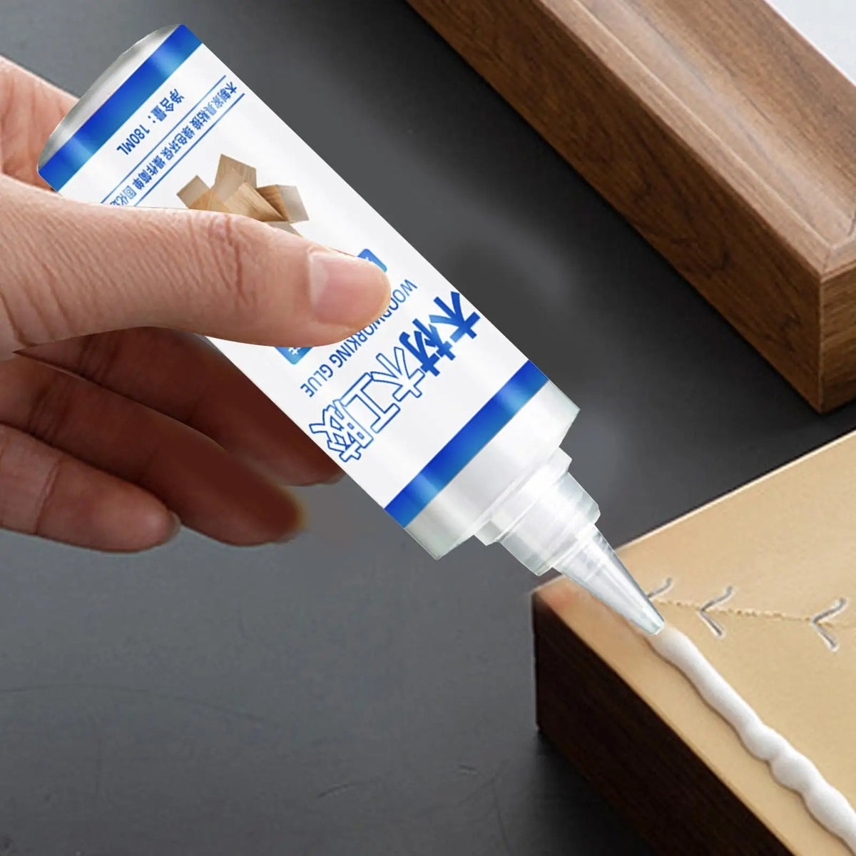 180ml Transparent Wood Glue – Strong Carpenter Adhesive Wood Glue Adhesive SPOT Default Title