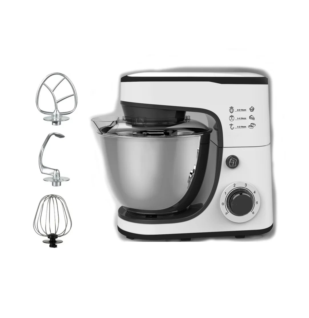 6-Speed 4–5.5L Stand Mixer with Bowl, Dough Hook & Whisk Kitchen Stand Mixer SPOT Default Title