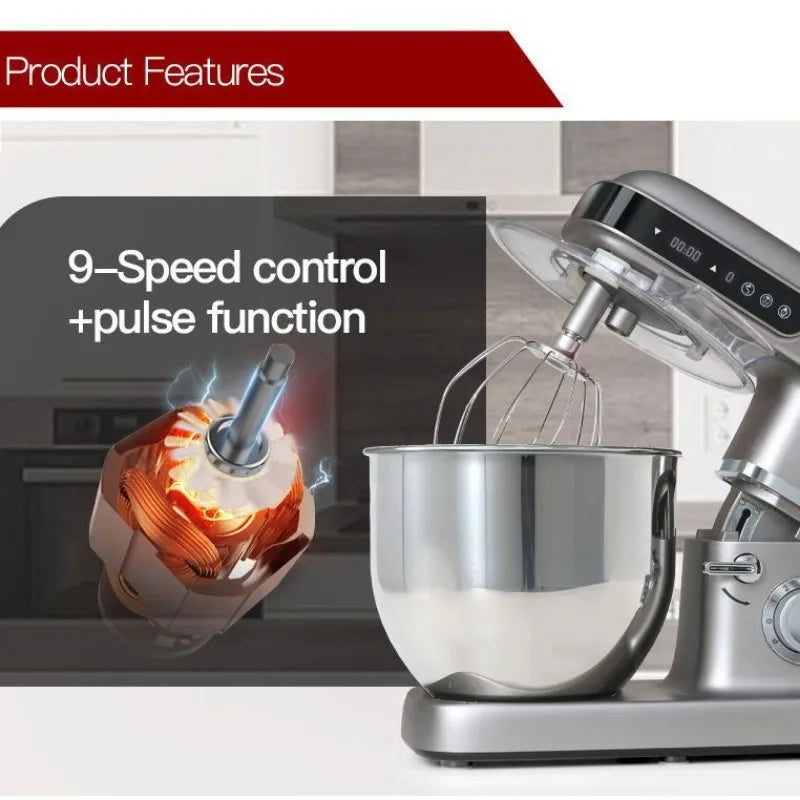 2200W 10L Planetary Stand Mixer – Dough, Cake & Bread Planetary Stand Mixer SPOT