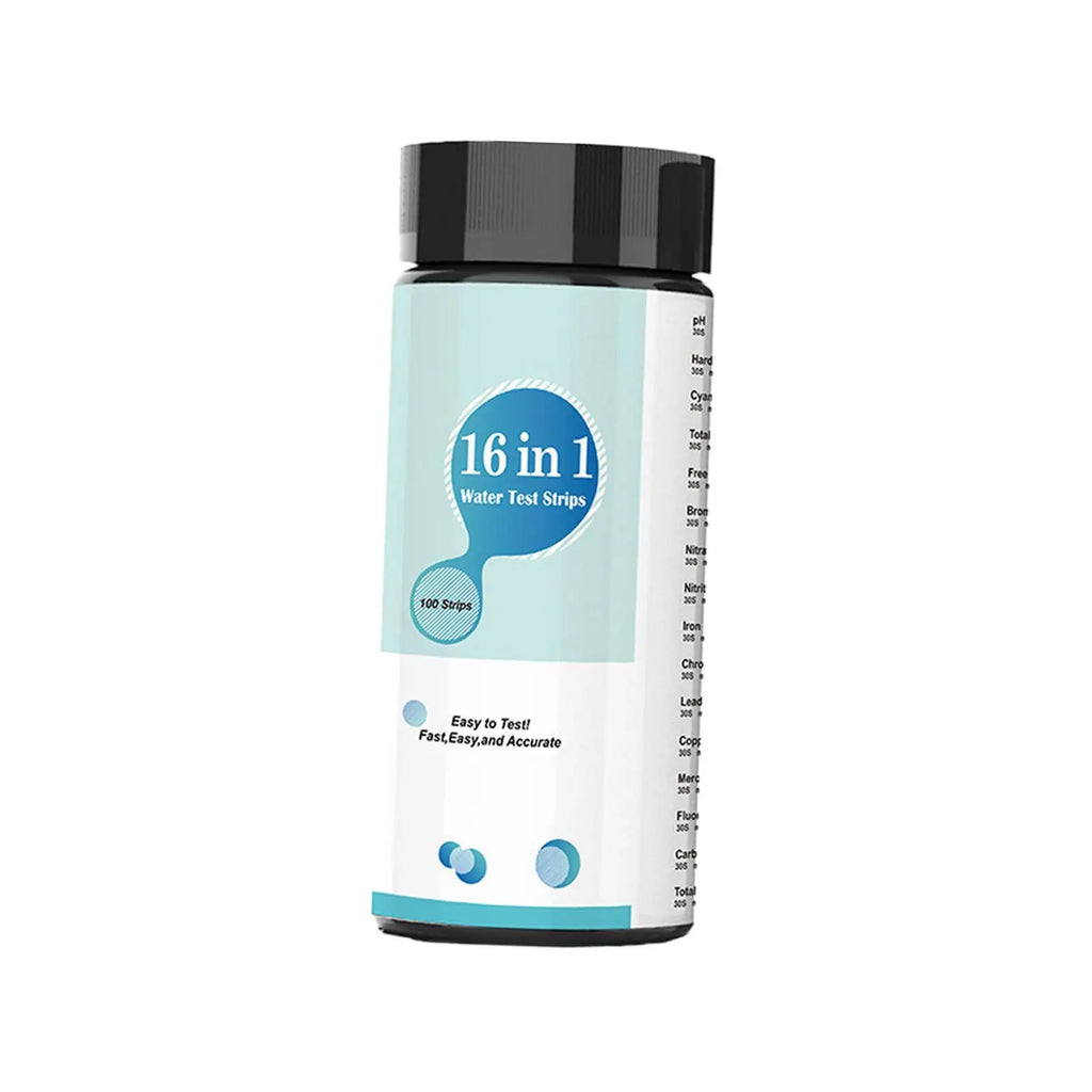 16-in-1 Water Test Strips – High Sensitivity pH Testing Kit Water Test Strips SPOT