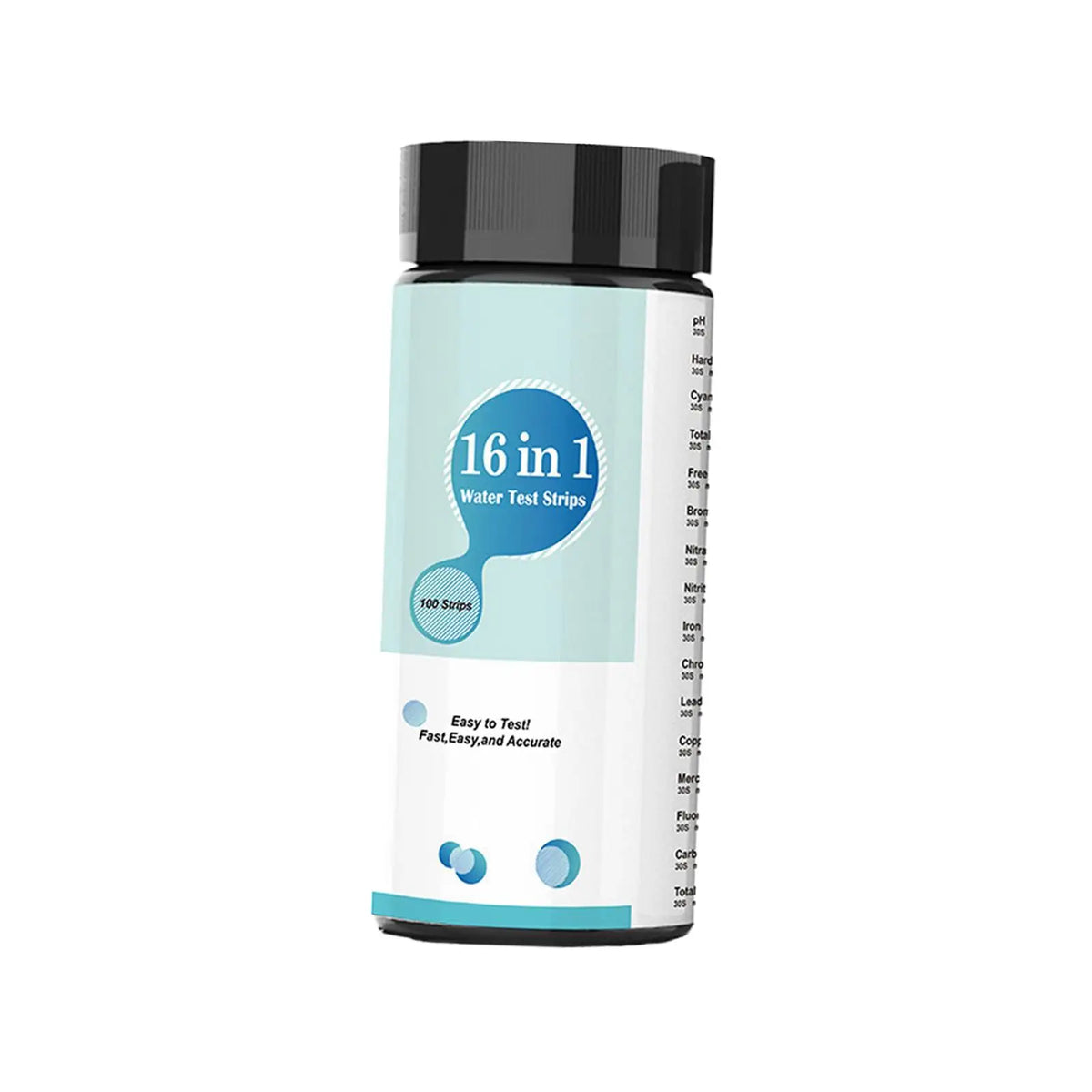 16-in-1 Water Test Strips – High Sensitivity pH Testing Kit Water Test Strips SPOT