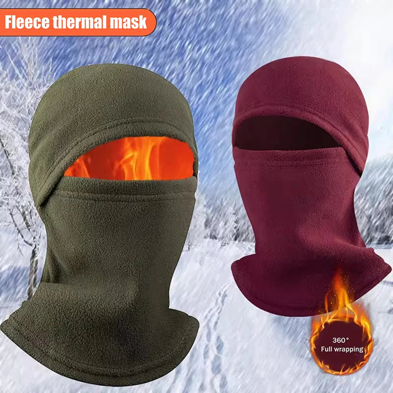 Winter Fleece Balaclava Full Face Mask – Windproof Ski Cover Winter Balaclava Mask SPOT