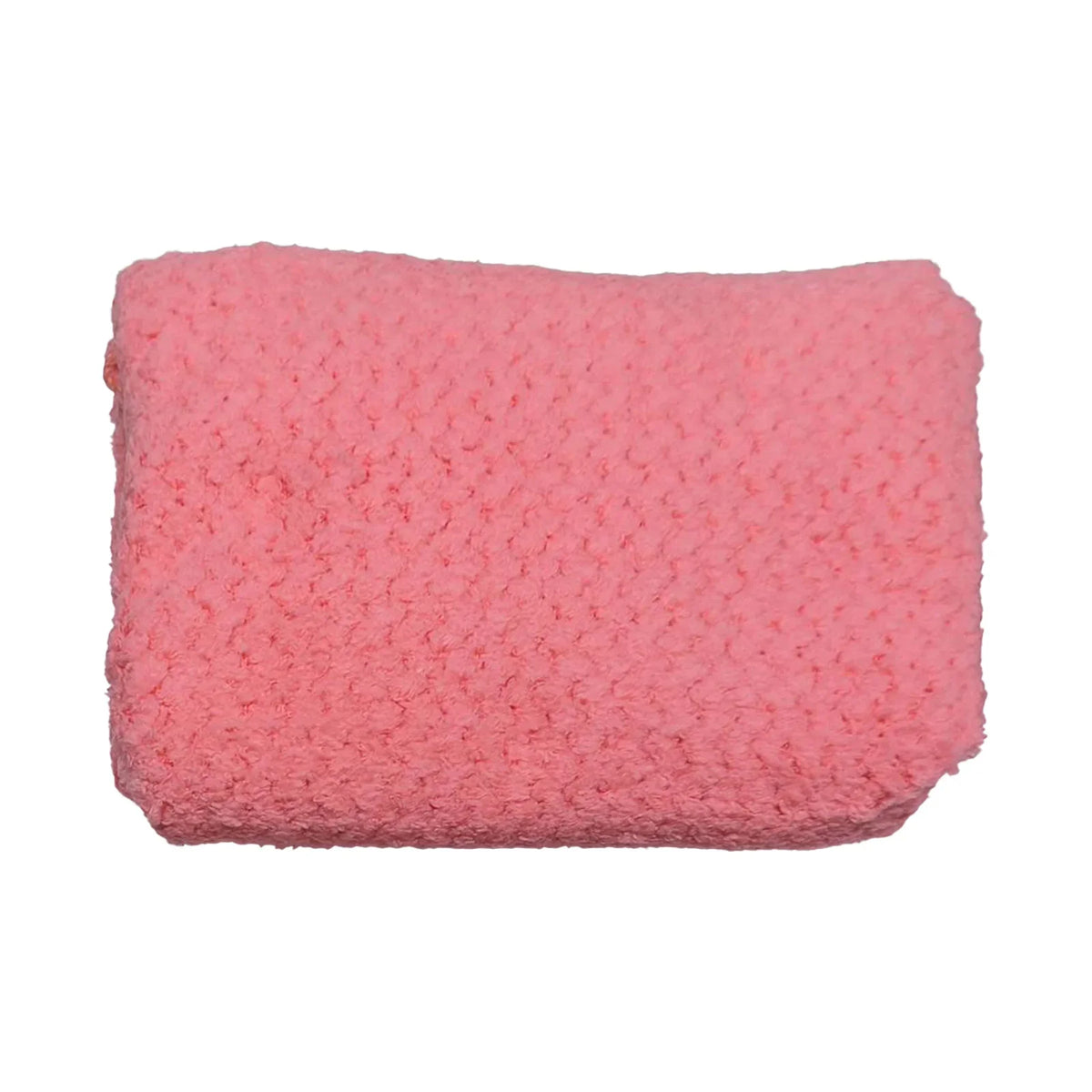 Large Microfiber Hair Towel Wrap with Elastic Loop – 60×100cm Microfiber Hair Towel SPOT Light pink