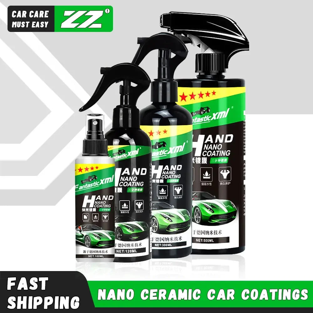 Nano Ceramic Car Coating Spray 500ml – Hydrophobic Paint Guard Ceramic Car Coating SPOT