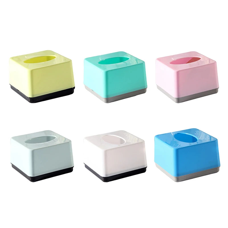 Square Plastic Tissue Box – Drawer Style for Home & Restaurant Tissue Box Holder SPOT