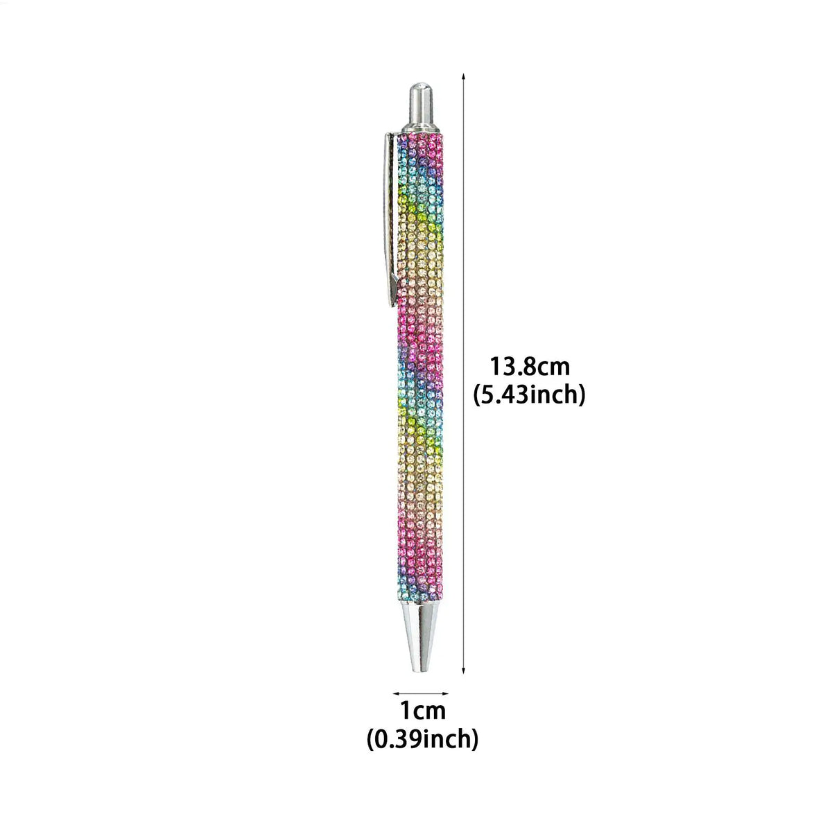 Rhinestone Bling Ballpoint Pen – Sparkly Crystal 0.7mm Ballpoint Pen SPOT