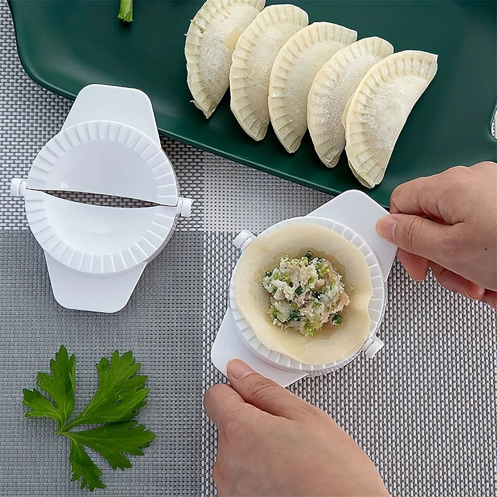 4-Size Dumpling Maker Press – Ravioli, Gyoza & Pie Mold Set Dumpling Press Mold SPOT