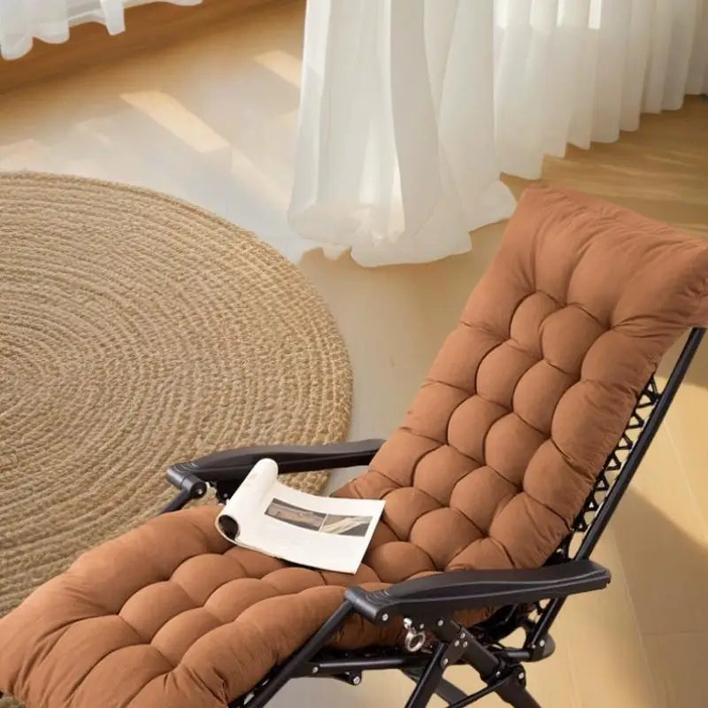 Folding Recliner Chair – Adjustable Cushioned Leisure Chair Folding Recliner Chair SPOT