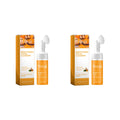 Hoygi Turmeric & Kojic Acid Foaming Facial Cleanser 100ml Foaming Facial Cleanser SPOT 2Pcs 100ml Boxed