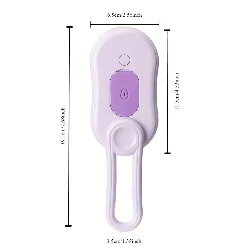 Electric Spray Cat Brush – Silicone Pet Grooming Comb & Mist Pet Grooming Brush SPOT
