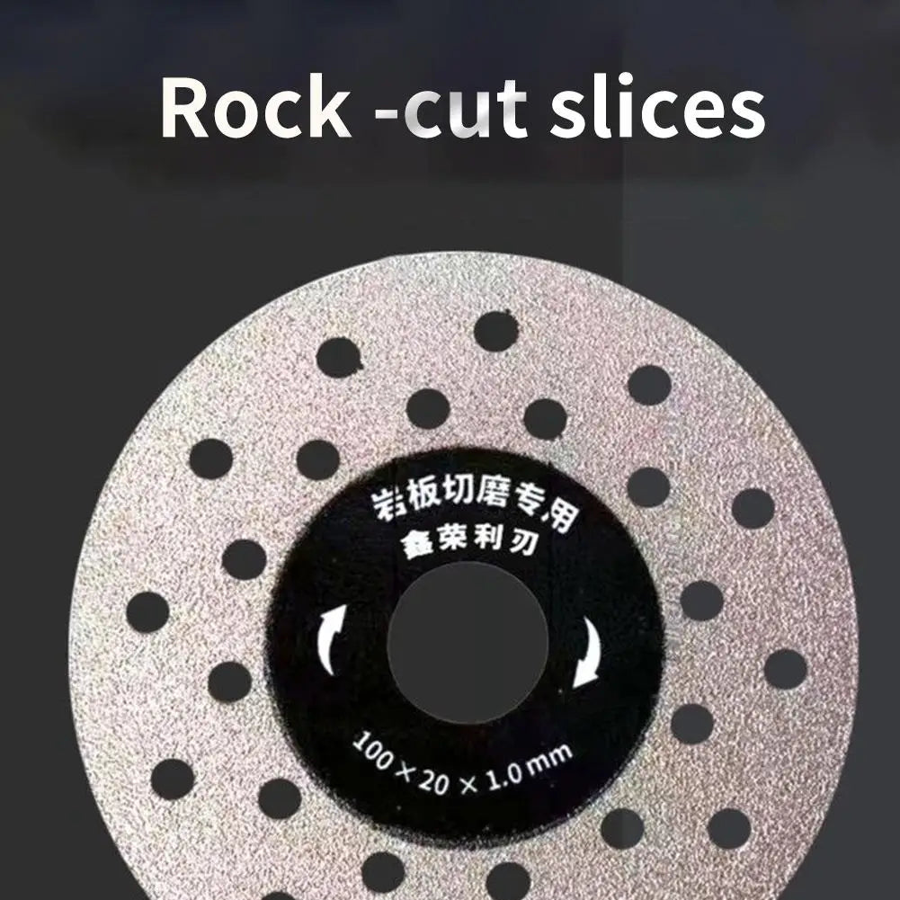 3-Pack 100mm Porous Cutting Discs for Stone, Tile & Ceramic Cutting Disc Set SPOT