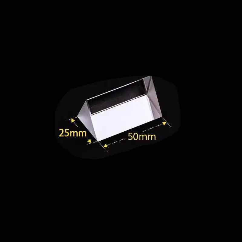 Glass Prism – Light Dispersion & Spectrum Tool for Physics Optical Glass Prism SPOT A6