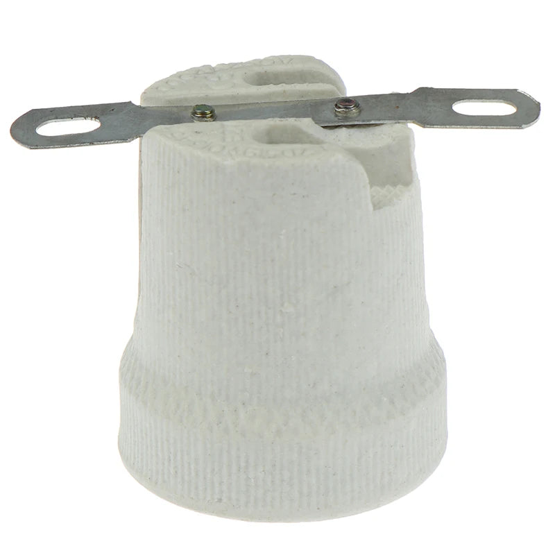 E27 Ceramic Light Bulb Socket Holder – High-Temp Screw Base Lamp Socket Holder SPOT