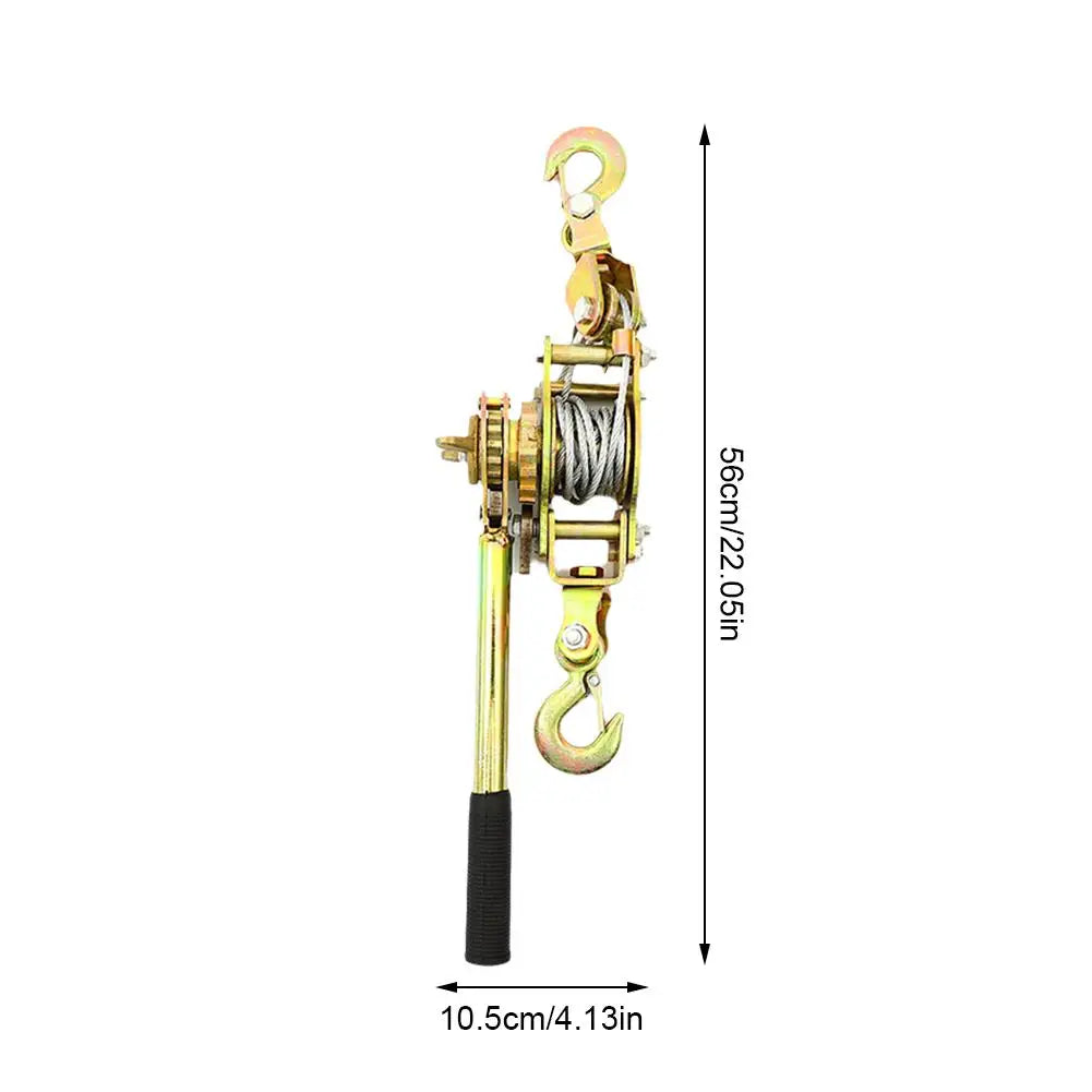 Heavy-Duty Rope Ratchet Tensioner 2T/4400LBS Carbon Steel Ratchet Tensioner SPOT