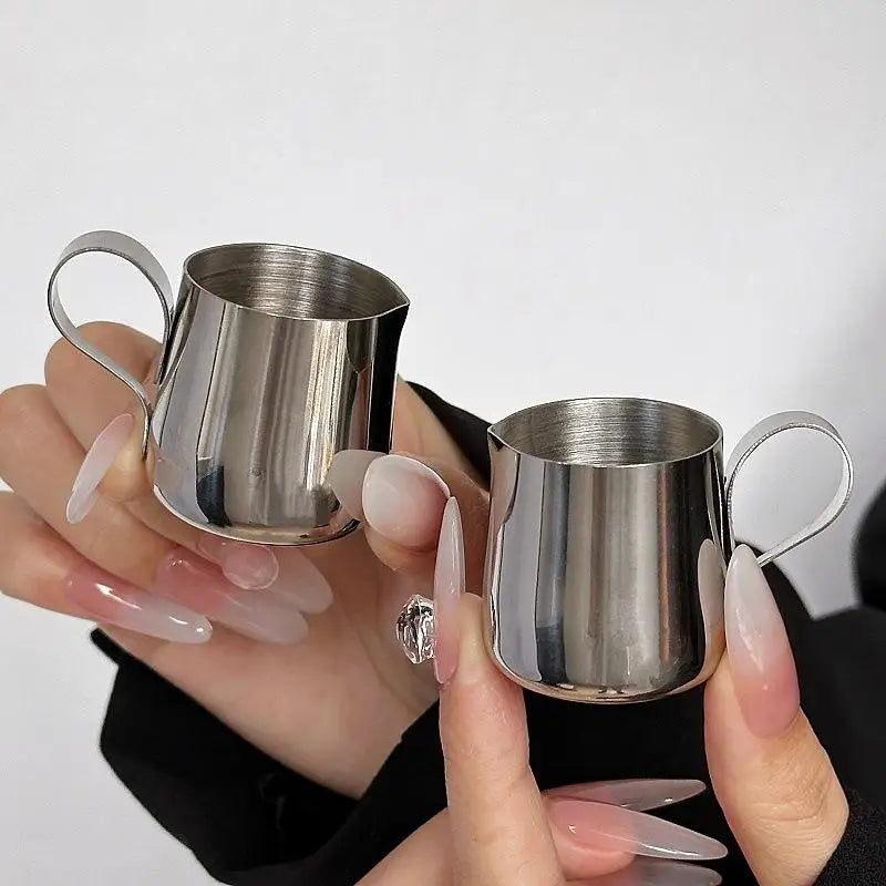 Stainless Steel Milk Frothing Pitcher – Latte Art Jug 12.5/30ml Milk Frothing Pitcher SPOT