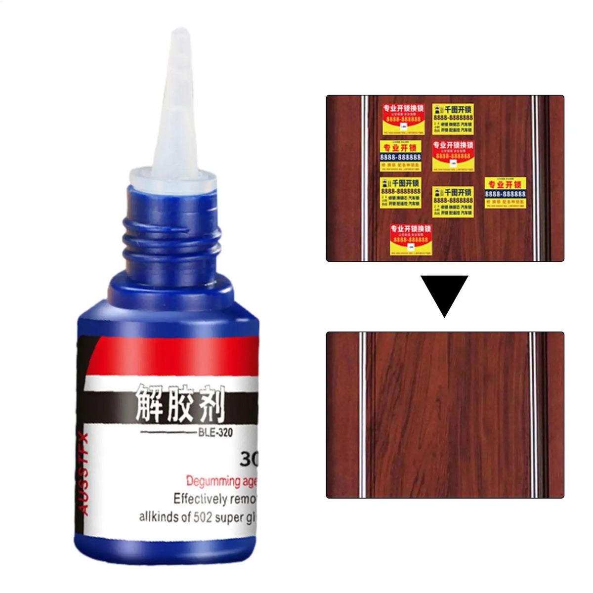 Super Glue Remover & Adhesive Debonder 30g – Multi-Surface Adhesive Remover SPOT