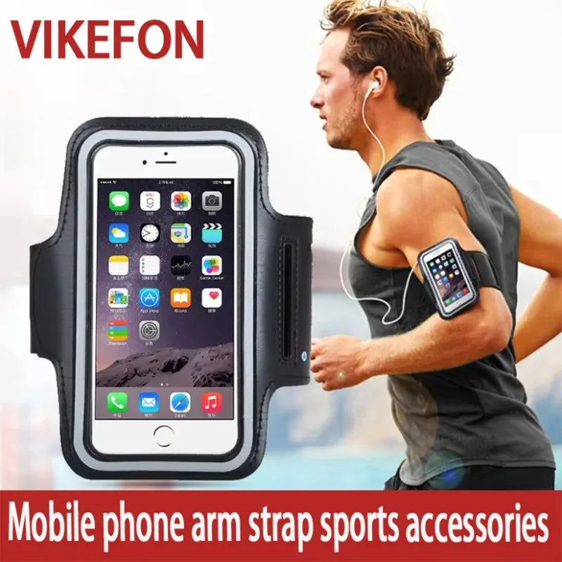 VIKEFON Running Phone Armband – Touch Screen & Key Pocket Phone Armband SPOT