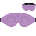 3D Sleep Eye Mask – Soft, Light-Blocking & Adjustable | Travel Sleep Eye Mask SPOT Purple 1Pcs