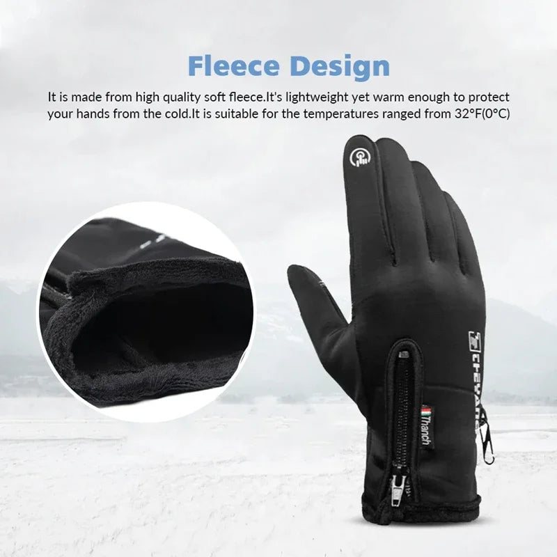 Winter Thermal Gloves – Waterproof, Windproof & Touch Screen Winter Sport Gloves SPOT