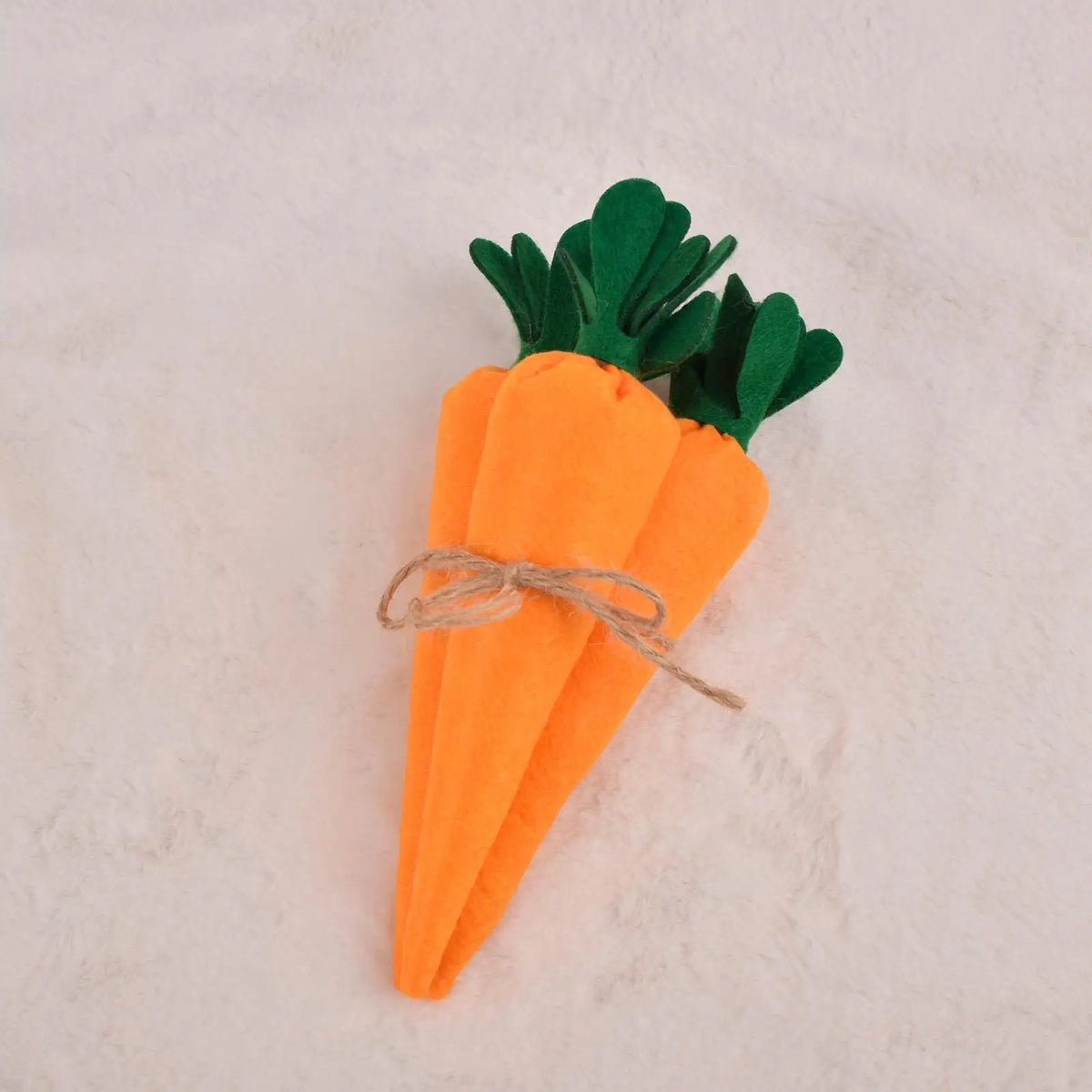 3-Pack Cloth Easter Carrot Ornaments – Hanging Decor for Kids Easter Ornaments SPOT