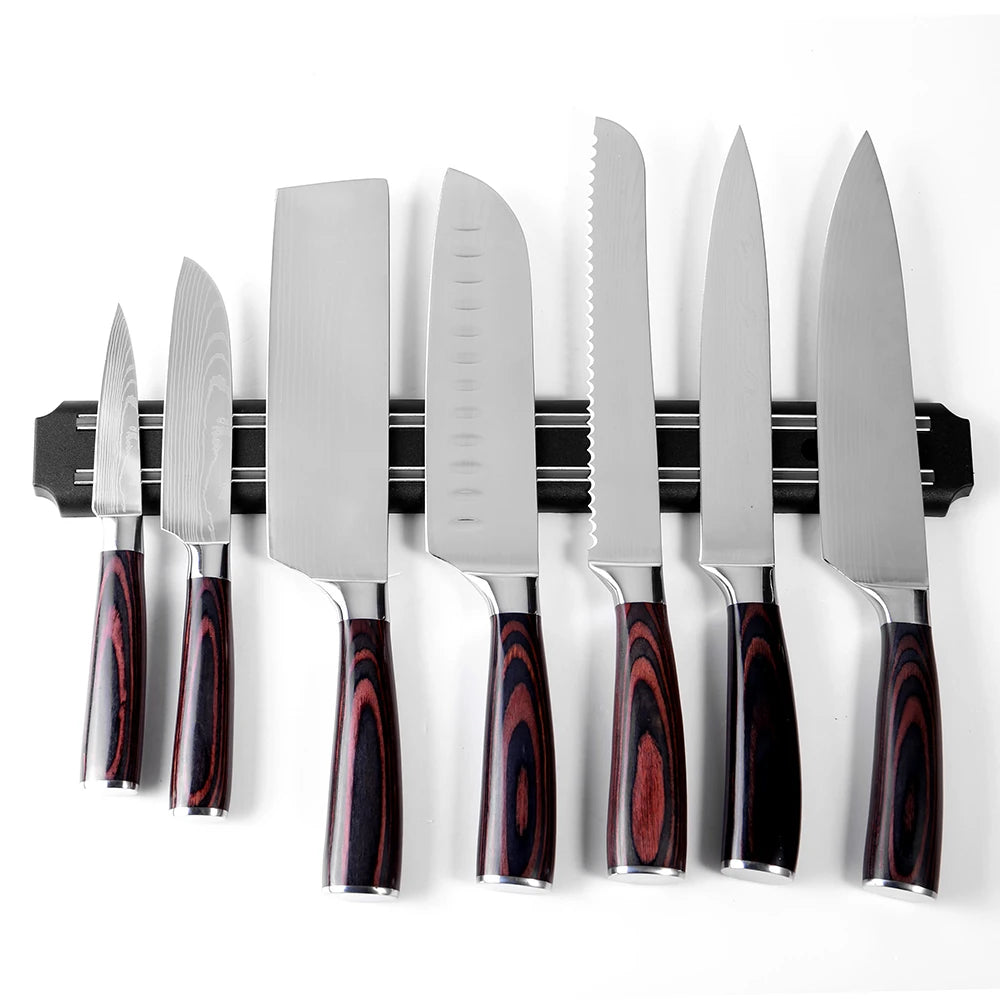 Magnetic Knife Holder Wall Rack – Stainless Steel, 3 Sizes Magnetic Knife Rack SPOT