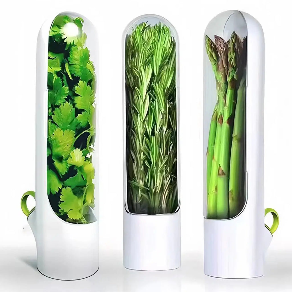 3-Pack Herb & Vegetable Keeper Cups – Fridge Fresh Storage Herb Storage Container SPOT Default Title
