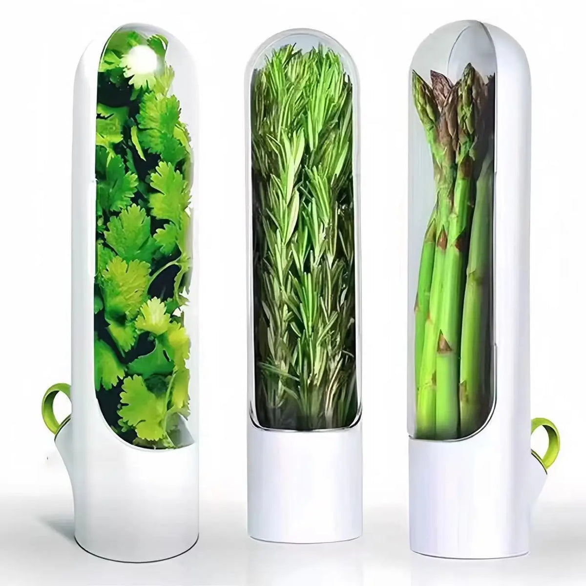 3-Pack Herb & Vegetable Keeper Cups – Fridge Fresh Storage Herb Storage Container SPOT Default Title