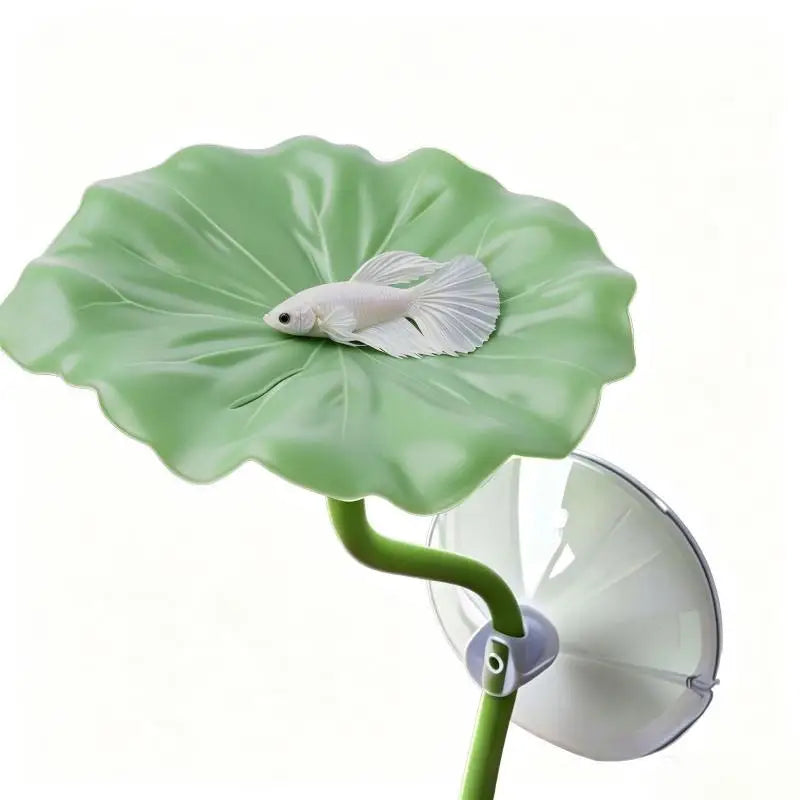 Soft Artificial Lotus Leaf Betta Rest – Aquarium Decor Aquarium Decor SPOT