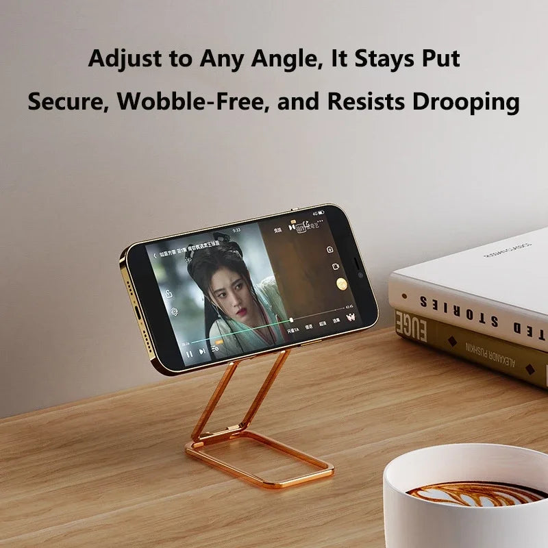 Foldable Metal Phone Ring Holder & Kickstand – Universal Phone Ring Kickstand SPOT