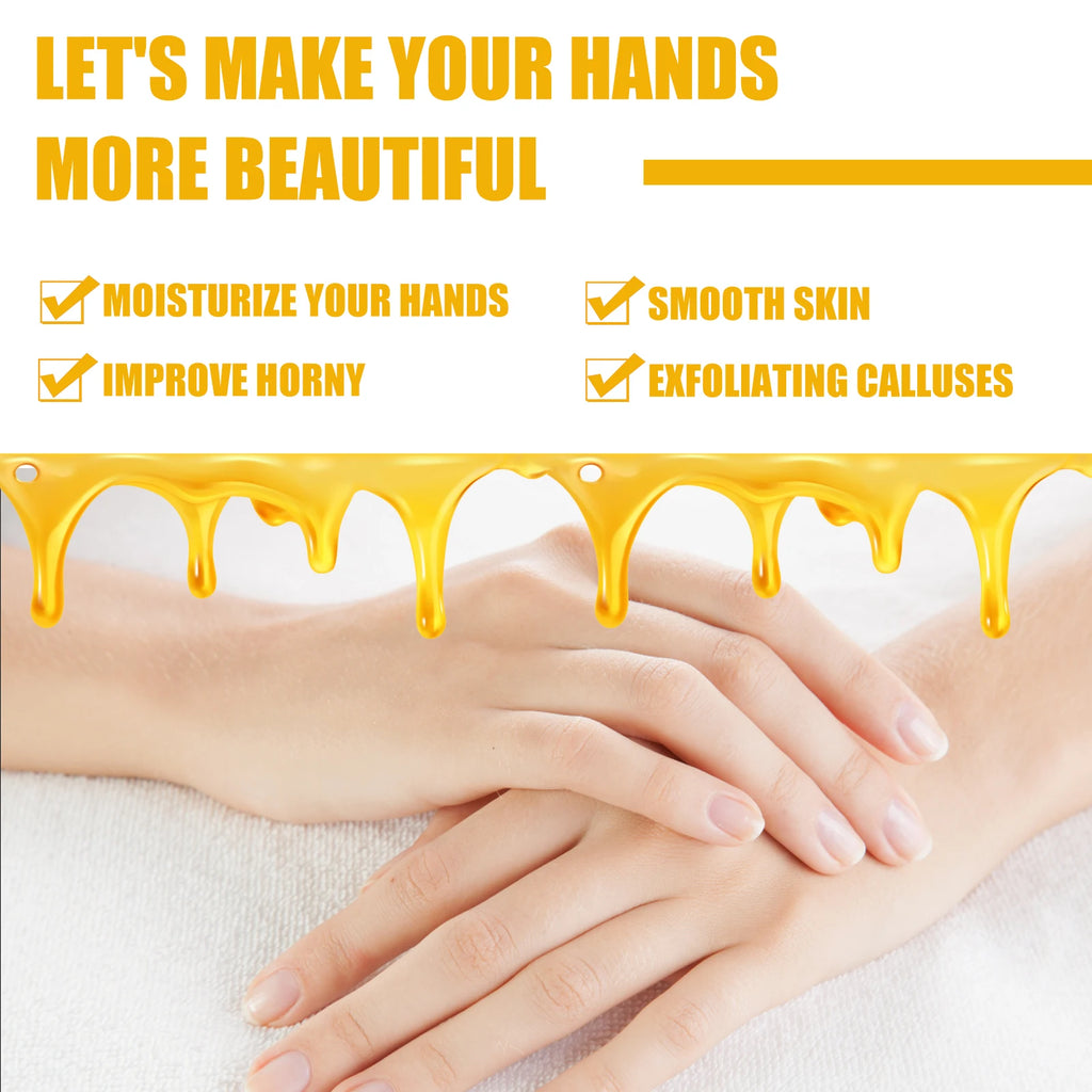 Milk & Honey Hand Wax Peel-Off Mask – Exfoliating 120g Hand Wax Mask SPOT