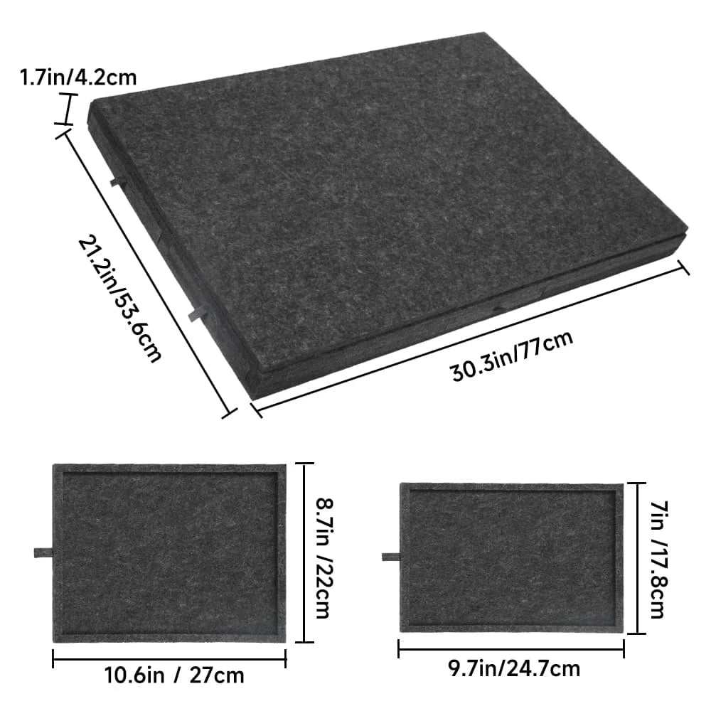 Jigsaw Puzzle Board with 6 Drawers – Adjustable Felt Table Puzzle Board SPOT