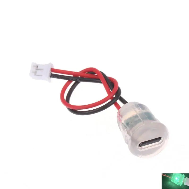 Type-C Female Socket Connector Waterproof LED Pigtail Cable 3A USB-C Connector SPOT A2 1Pcs